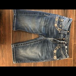 Girls size 8 Miss Me Bermuda’s